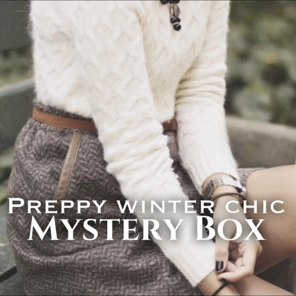 WINTER Preppy Chic 5 Piece MYSTERY BOX🎁🎄